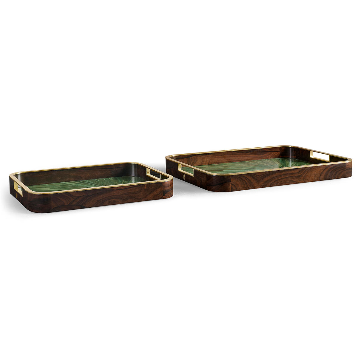 Verdure Rectangular Tray - Set of 2