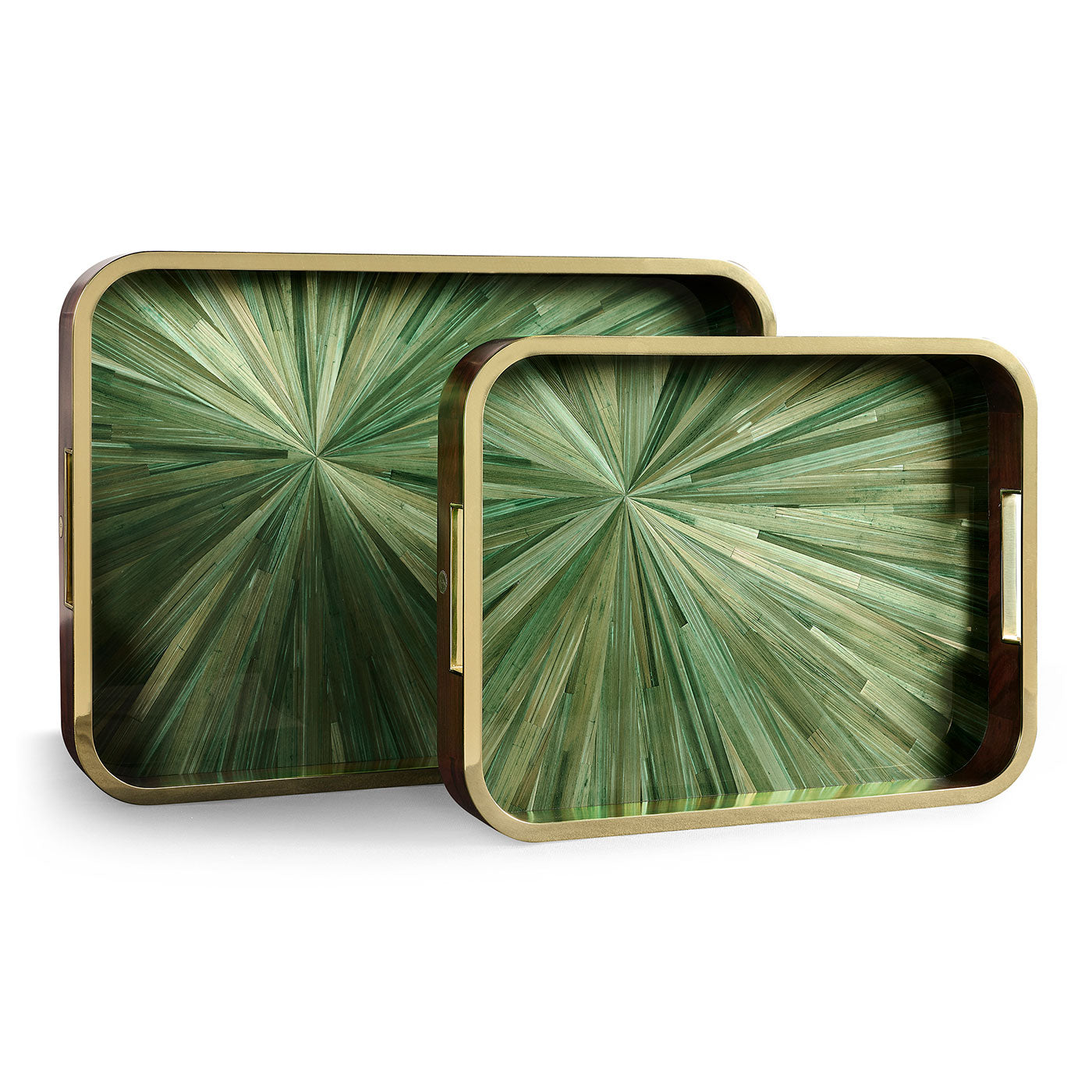 Verdure Rectangular Tray - Set of 2