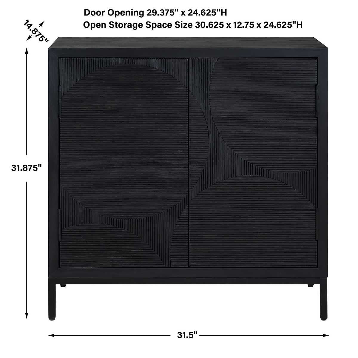 Beswick 2 Door Cabinet – Furniture by Uttermost | Sutter & Vale