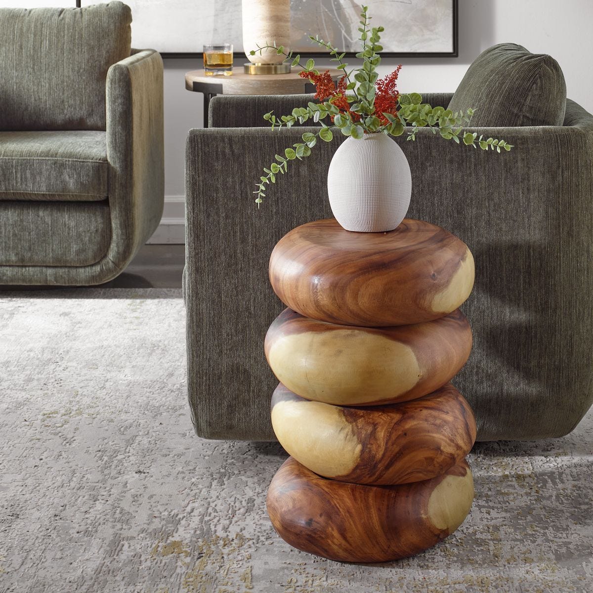 Carrillo End Table – Furniture by Uttermost | Sutter & Vale