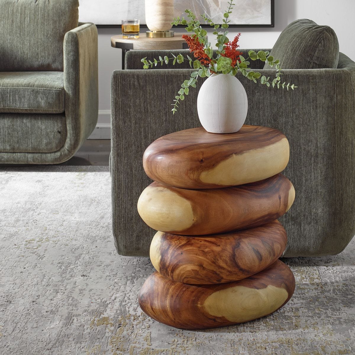 Carrillo End Table – Furniture by Uttermost | Sutter & Vale