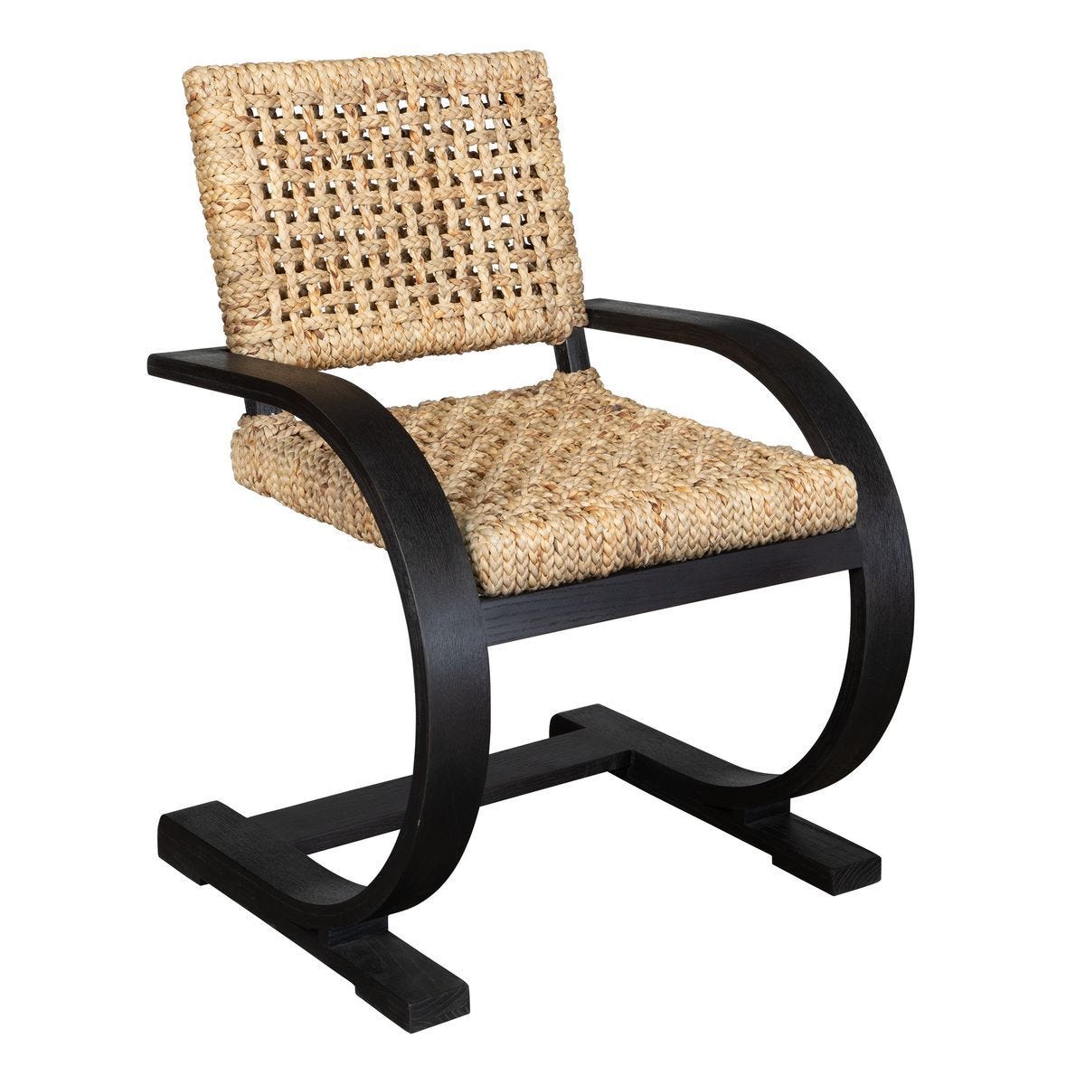 Rehema Dining Chair, Black – Furniture by Uttermost | Sutter & Vale