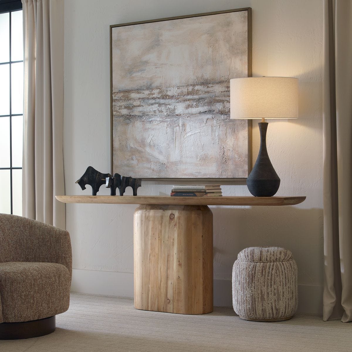 Camerlin Console Table, 2 CARTONS – Furniture by Uttermost | Sutter & Vale