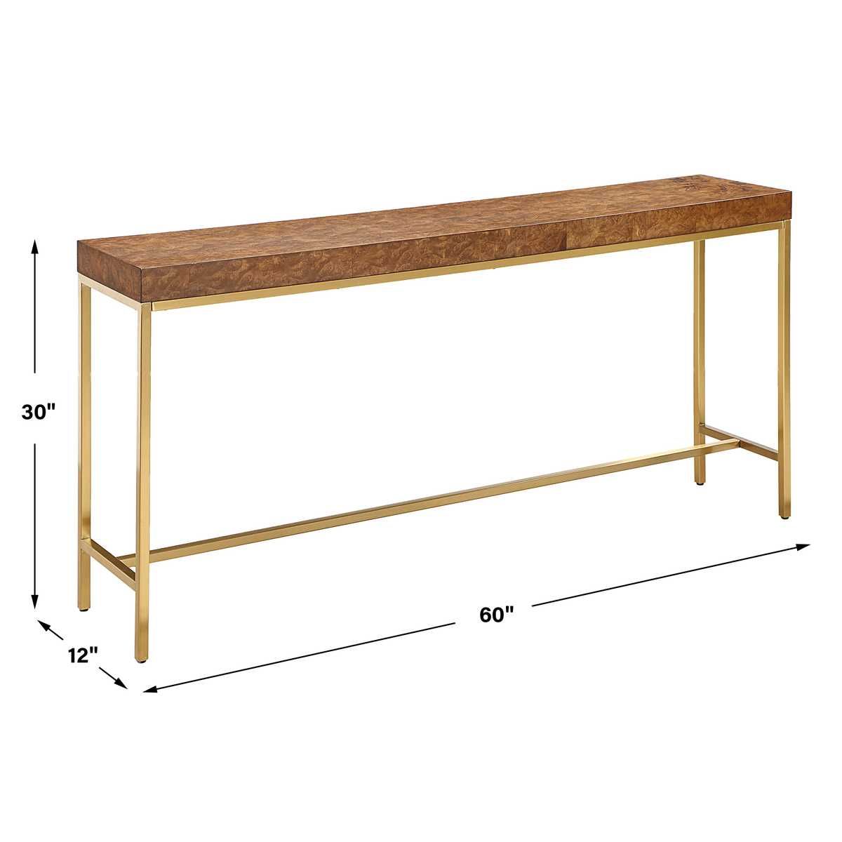 Moran Console Table – Furniture by Uttermost | Sutter & Vale
