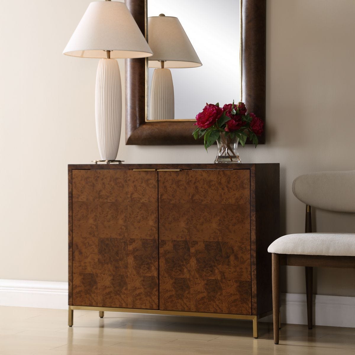Jethro 2 Door Cabinet – Furniture by Uttermost | Sutter & Vale