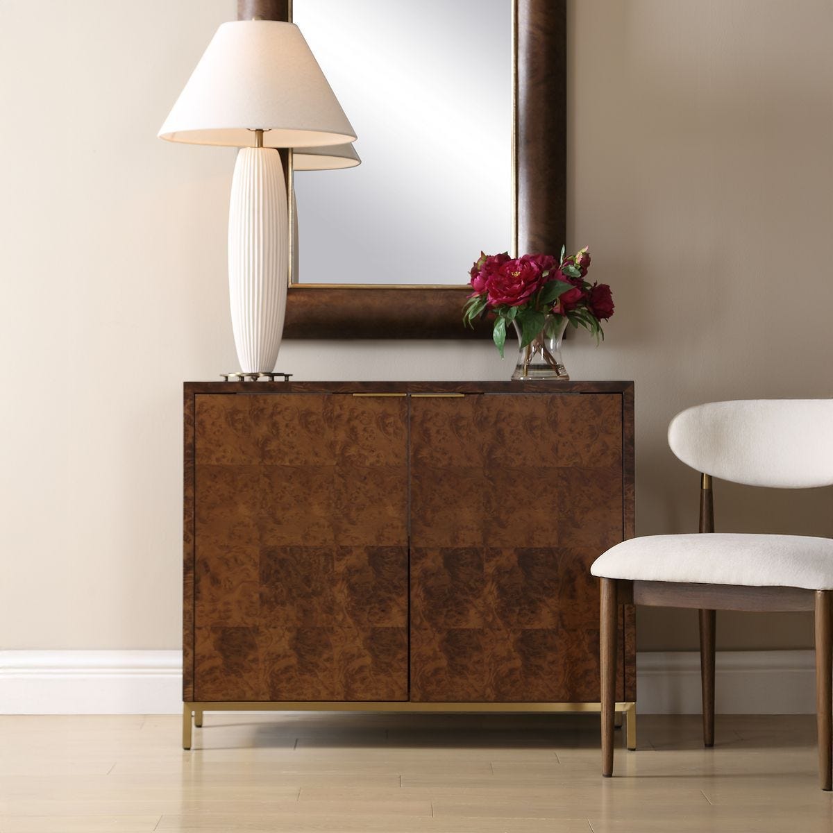 Jethro 2 Door Cabinet – Furniture by Uttermost | Sutter & Vale