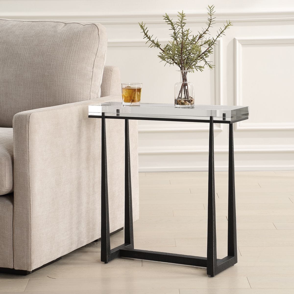 Midas Accent Table, Bronze – Furniture by Uttermost | Sutter & Vale