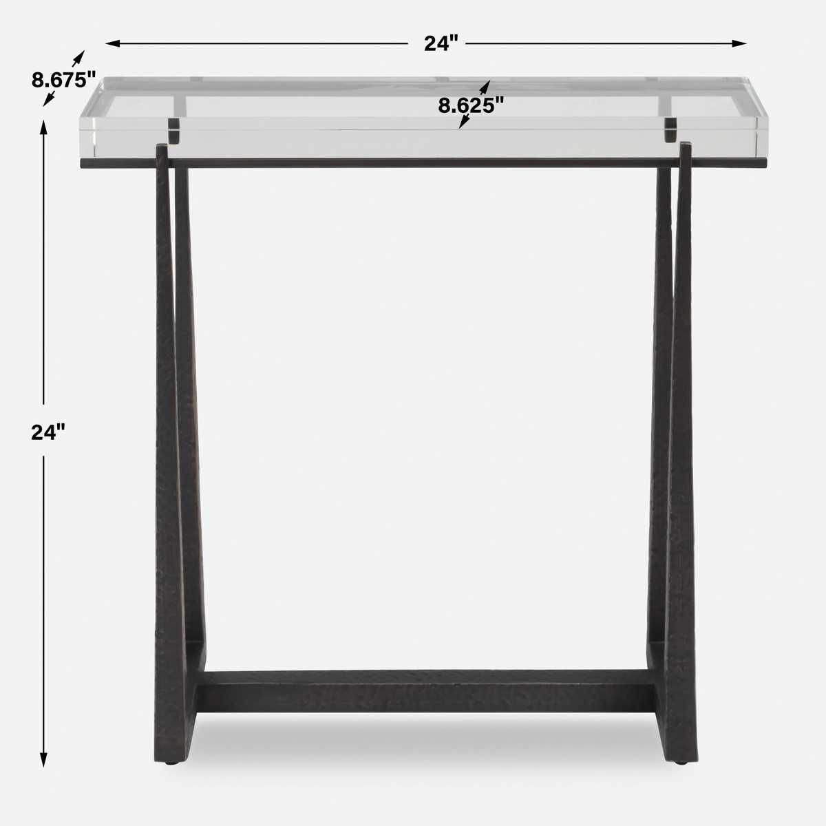 Midas Accent Table, Bronze – Furniture by Uttermost | Sutter & Vale