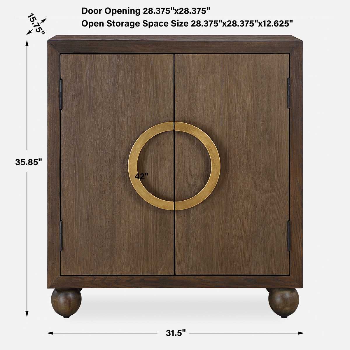 Mayenne 2 Door Cabinet – Furniture by Uttermost | Sutter & Vale