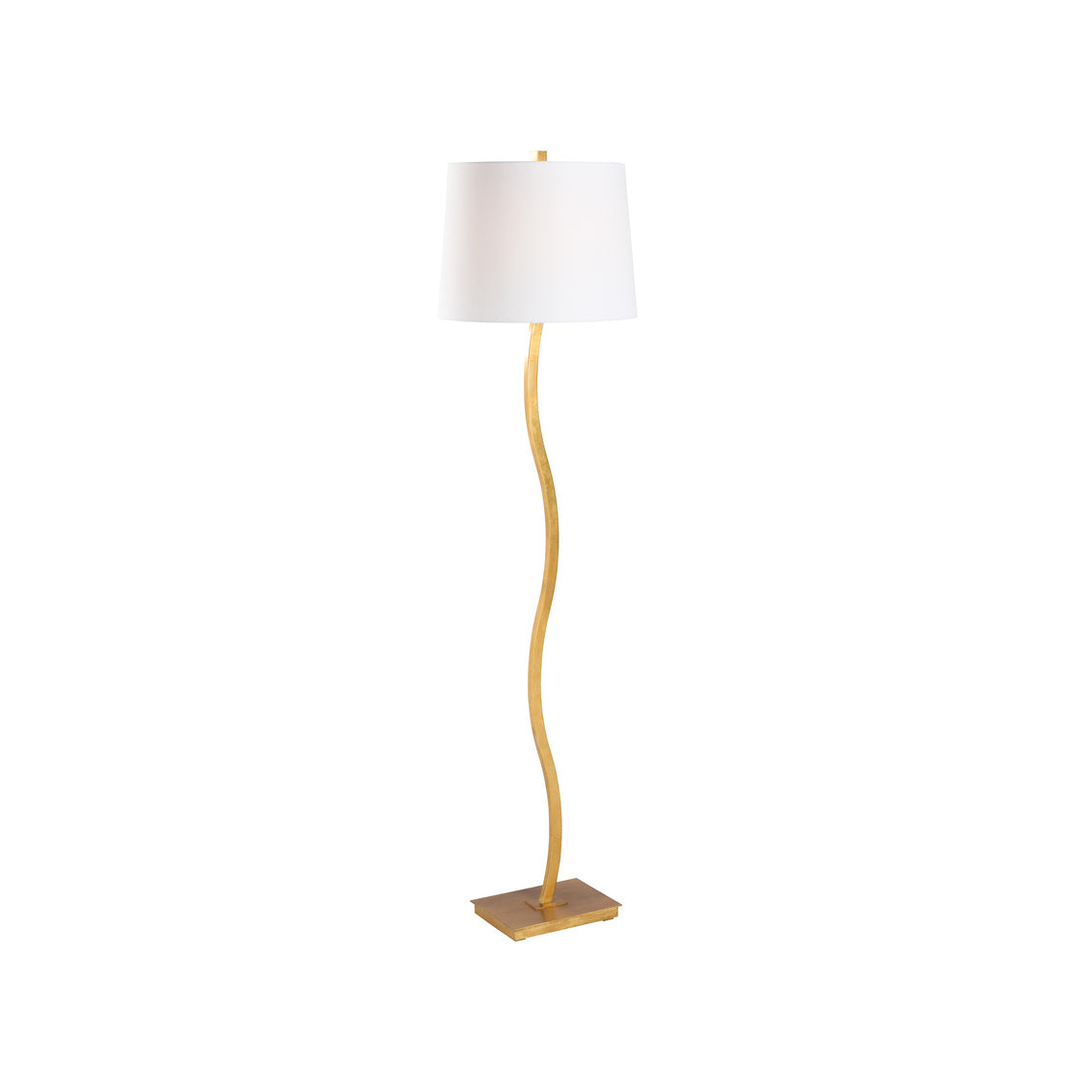 Sway Floor Lamp - Gilt in 63 / Metal - Chelsea House