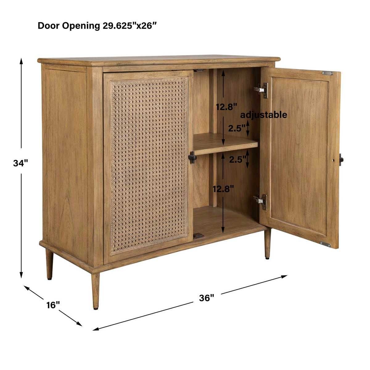 Coast 2 Door Cabinet – Furniture by Uttermost | Sutter & Vale