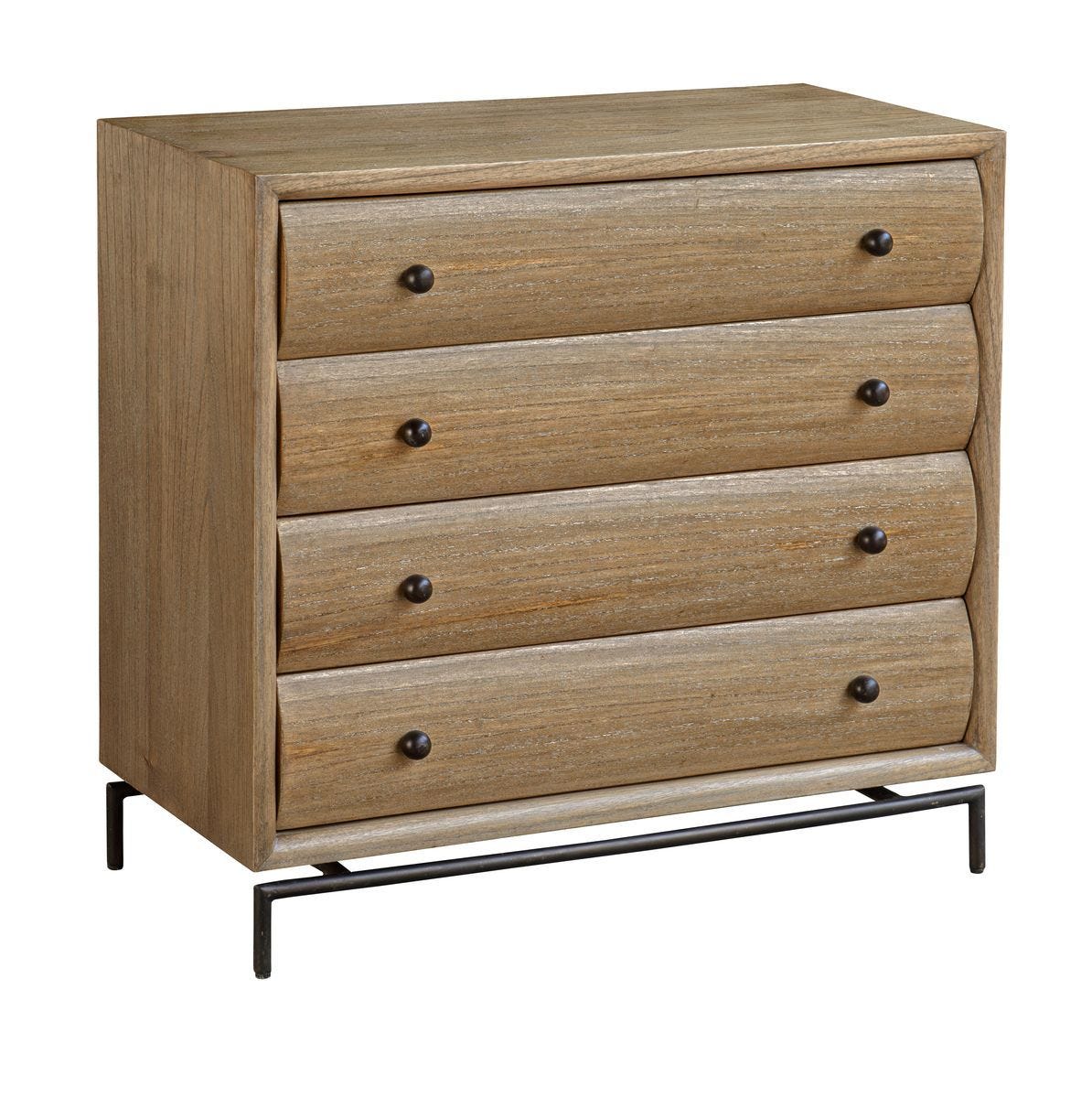 Millard 4 Drawer Chest – Furniture by Uttermost | Sutter & Vale