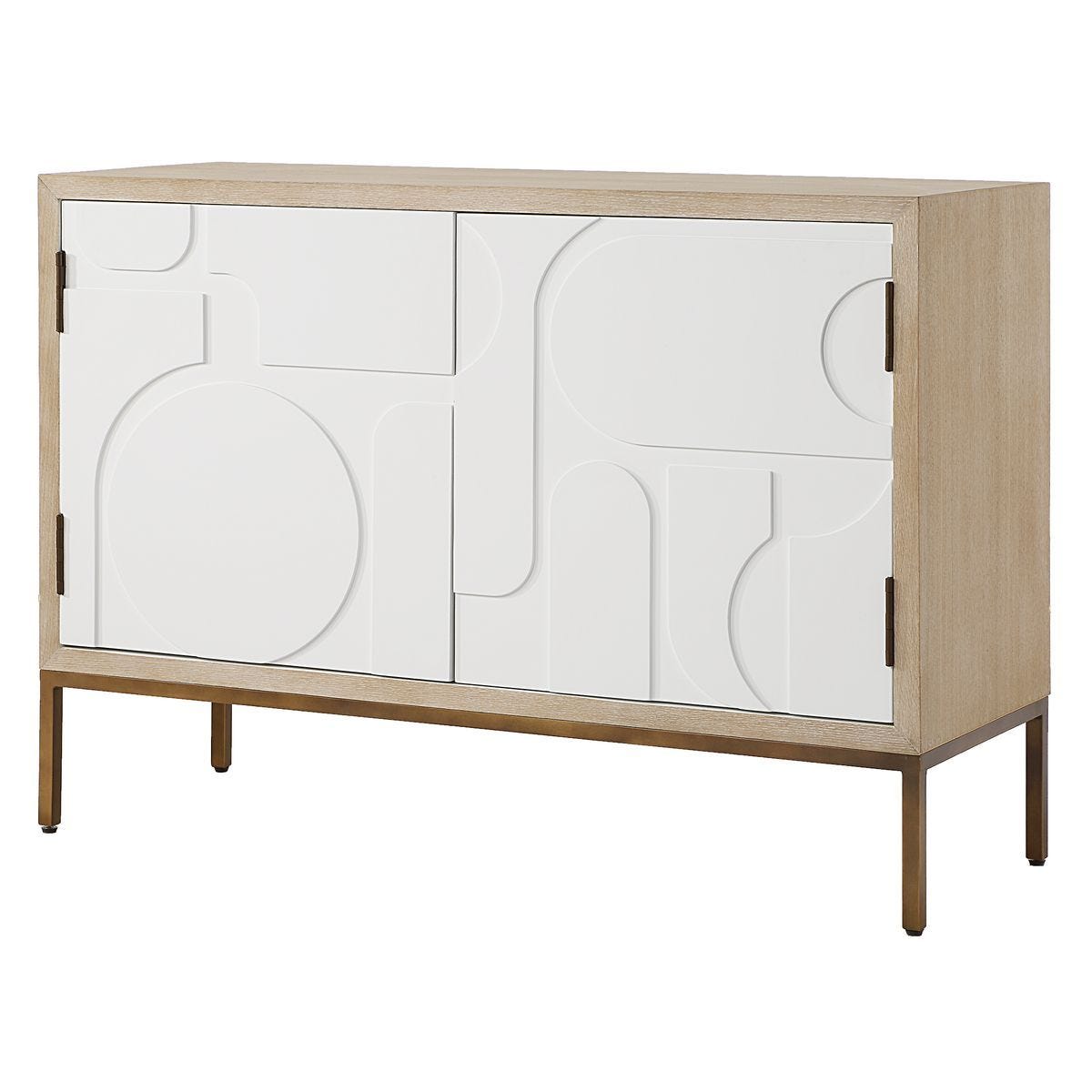 Weimar 2 Door Cabinet – Furniture by Uttermost | Sutter & Vale