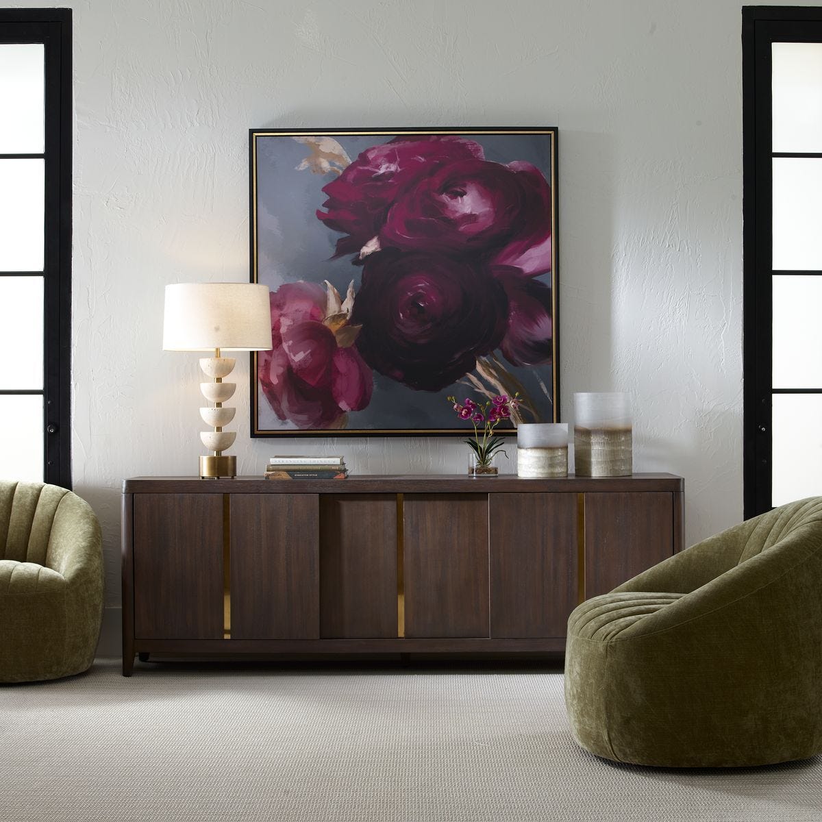 Botero Console Cabinet – Furniture by Uttermost | Sutter & Vale