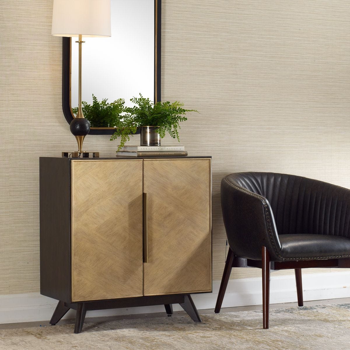 Reina 2 Door Cabinet – Furniture by Uttermost | Sutter & Vale