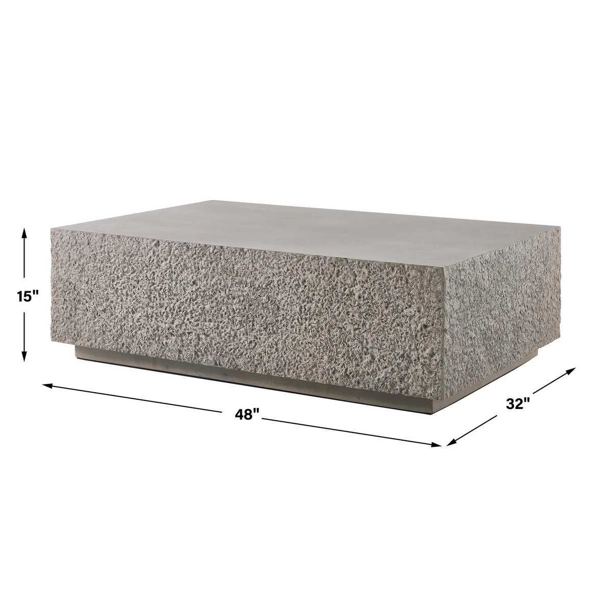 Hesston Indoor-Outdoor Coffee Table – Furniture by Uttermost | Sutter & Vale