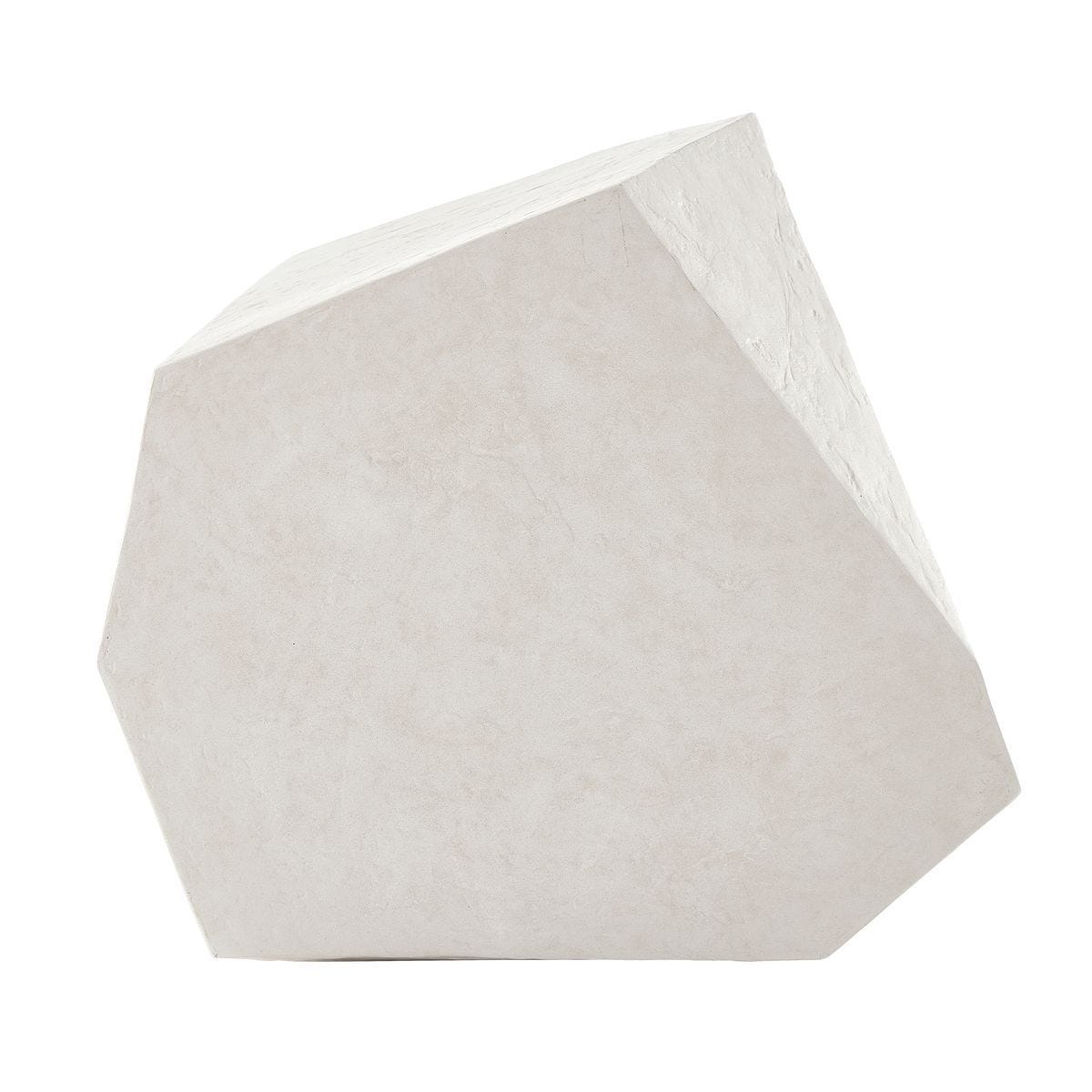 Parra Indoor-Outdoor Side Table, Limestone – Furniture by Uttermost | Sutter & Vale