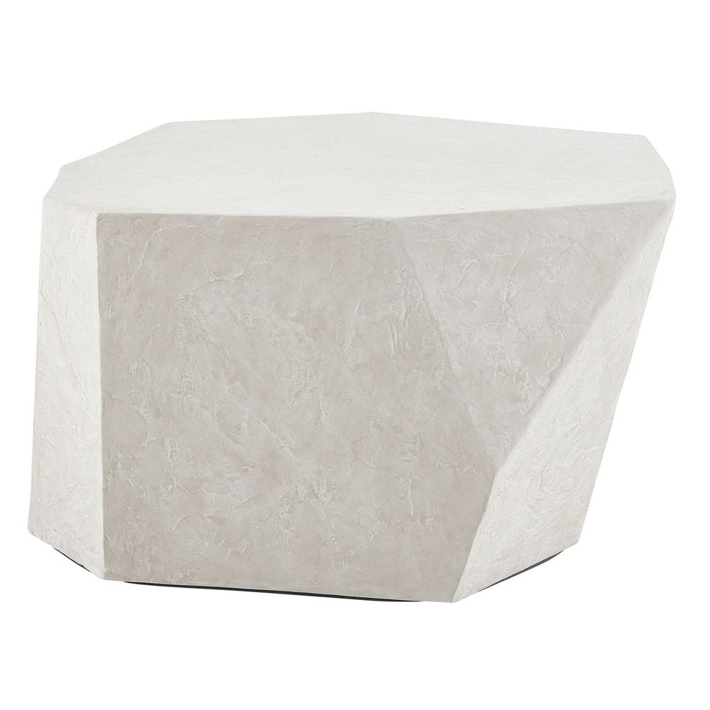 Parra Indoor-Outdoor Coffee Table, Limestone