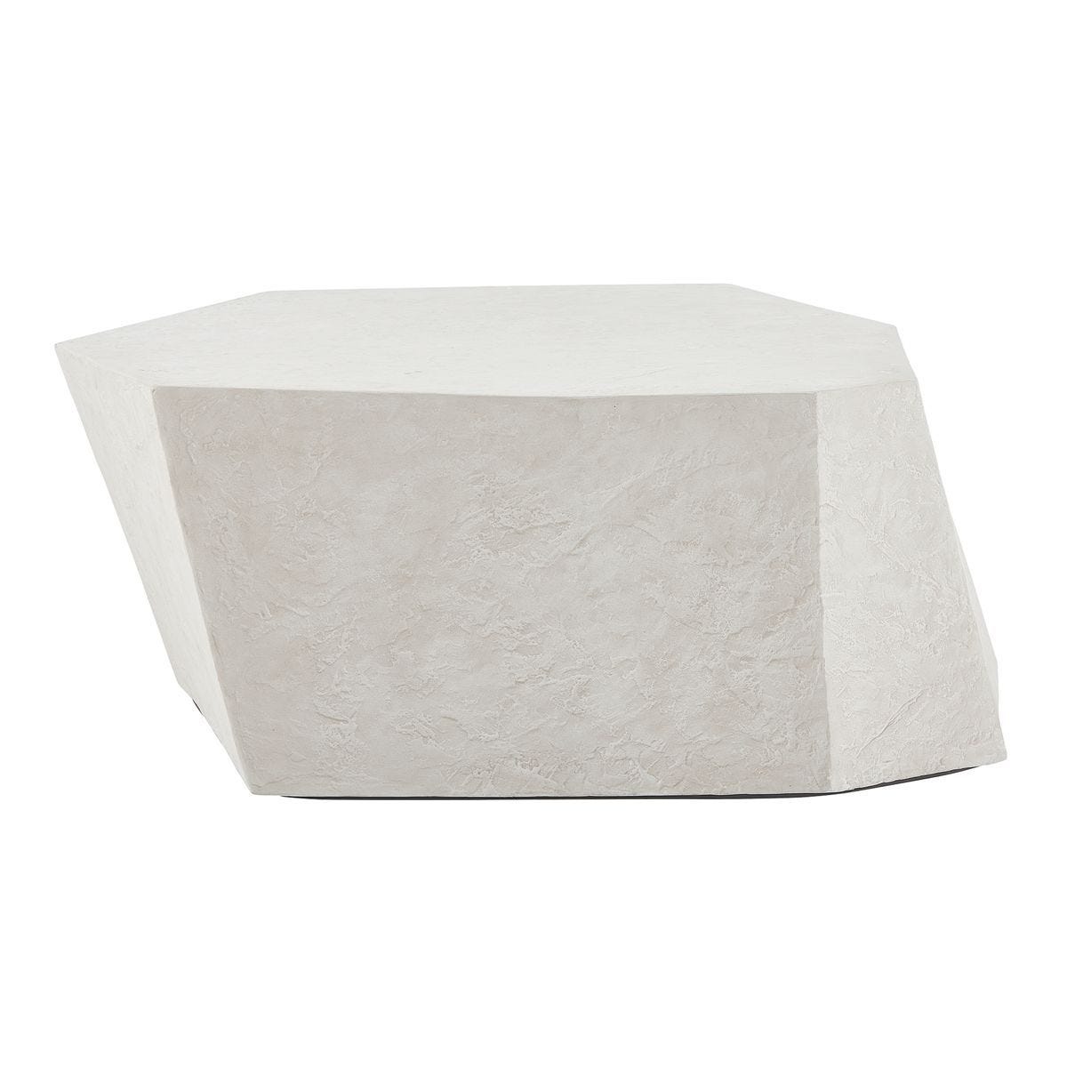 Parra Indoor-Outdoor Coffee Table, Limestone – Furniture by Uttermost | Sutter & Vale