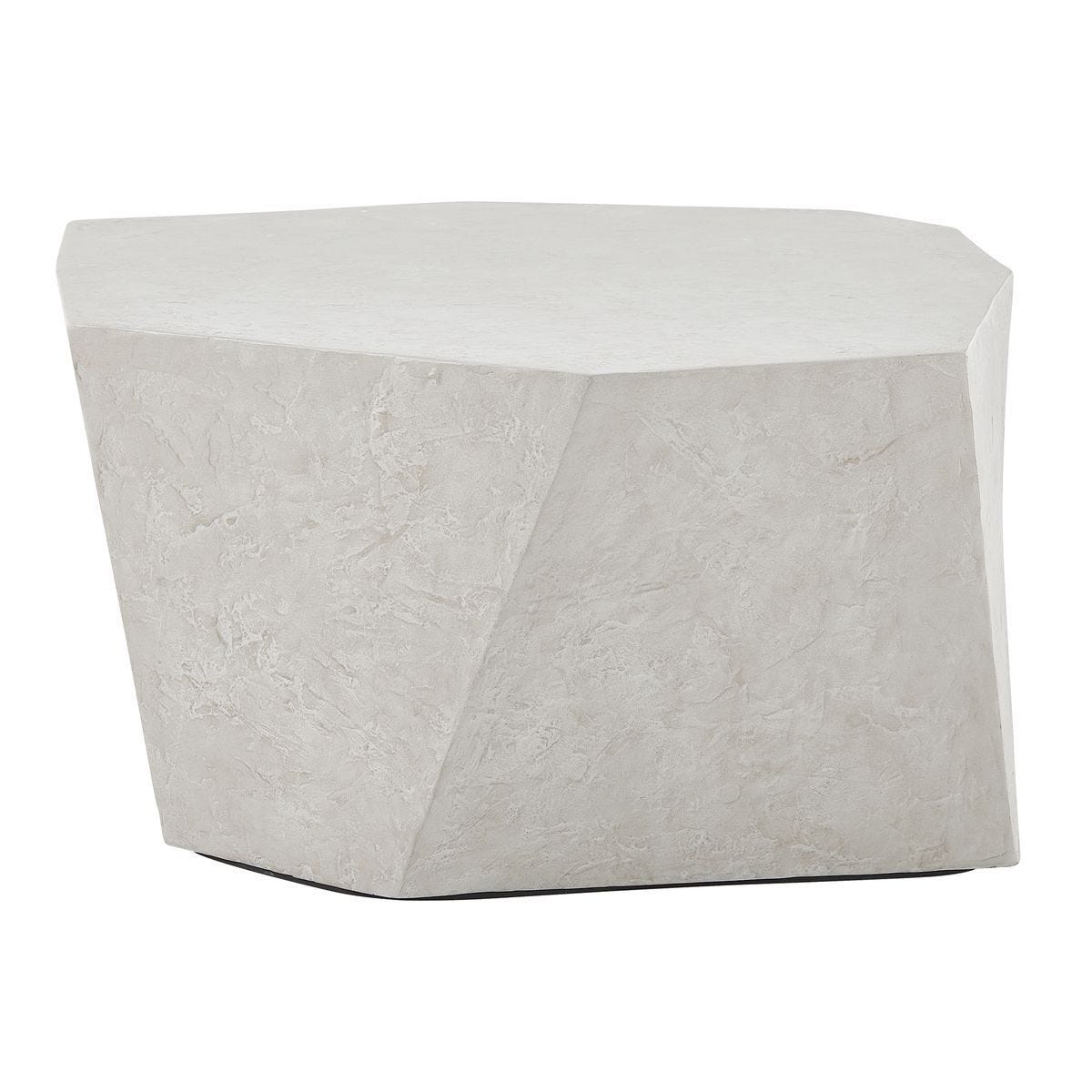 Parra Indoor-Outdoor Coffee Table, Limestone – Furniture by Uttermost | Sutter & Vale
