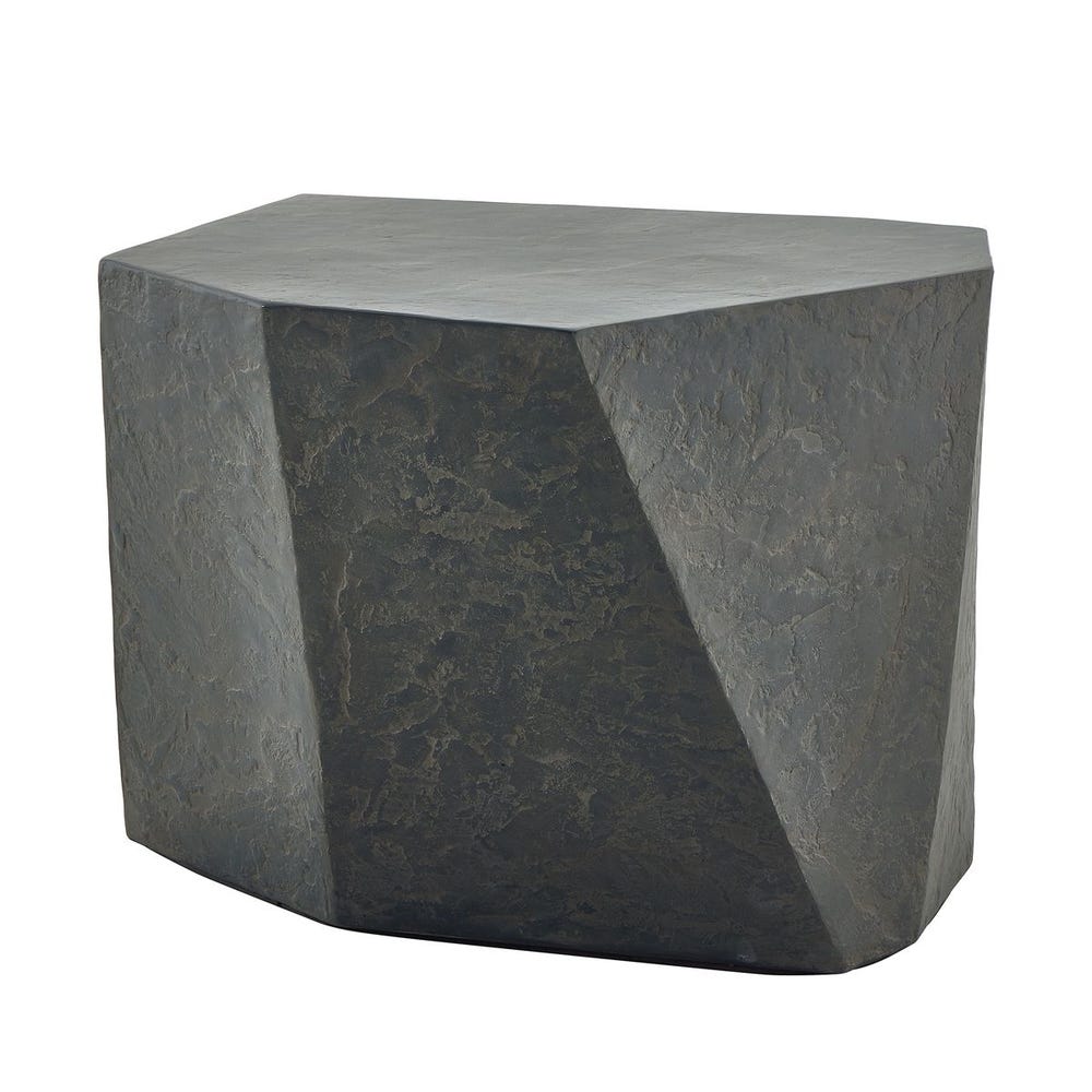 Parra Indoor-Outdoor Side Table, Slate