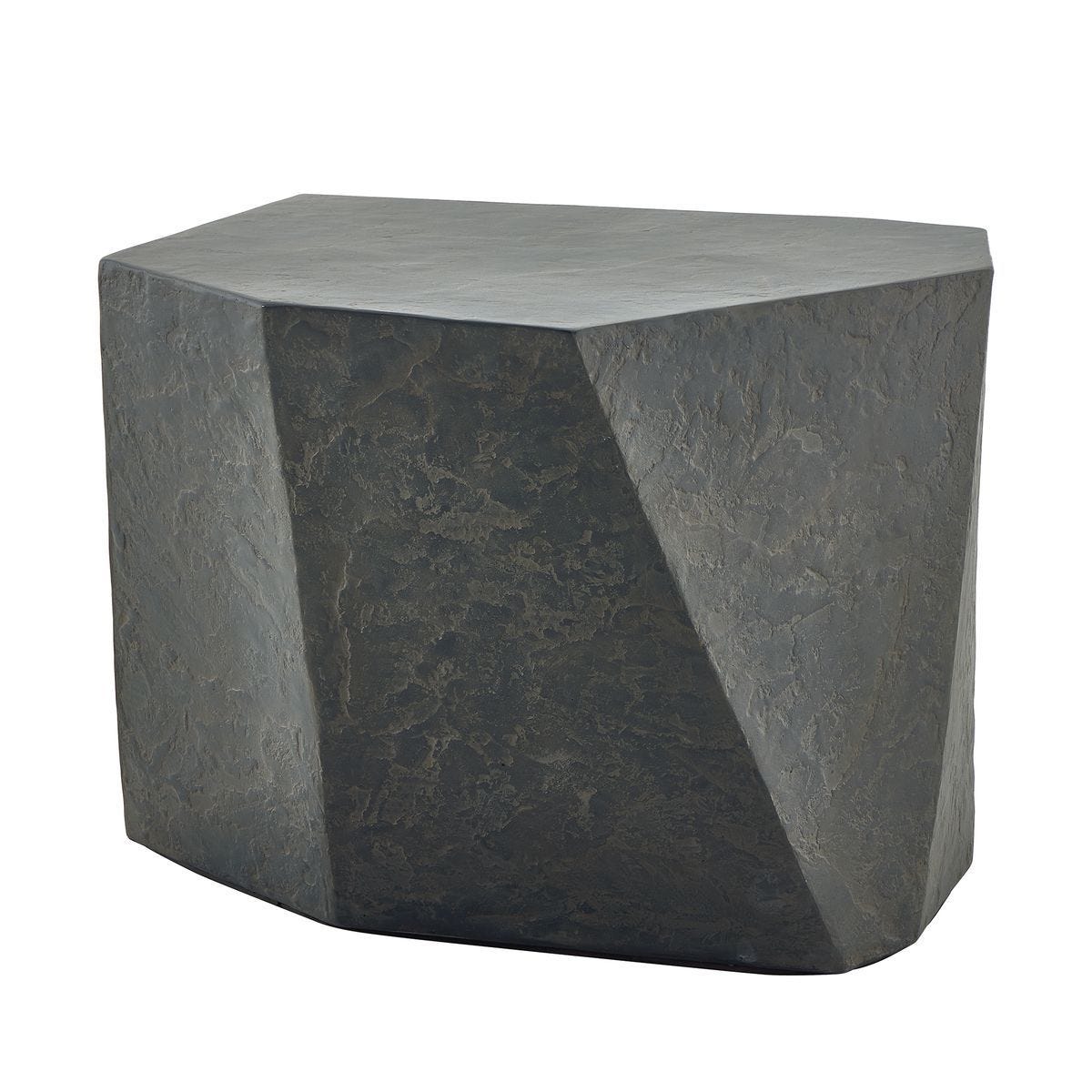 Parra Indoor-Outdoor Side Table, Slate – Furniture by Uttermost | Sutter & Vale