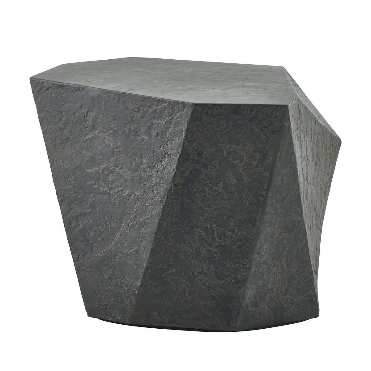 Parra Indoor-Outdoor Side Table, Slate by Uttermost