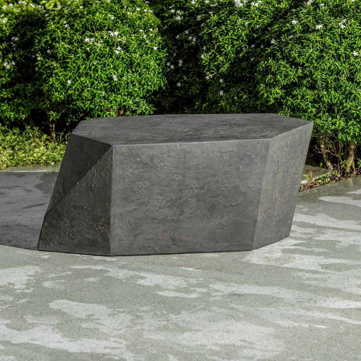 Parra Indoor-Outdoor Coffee Table, Slate – Furniture by Uttermost | Sutter & Vale