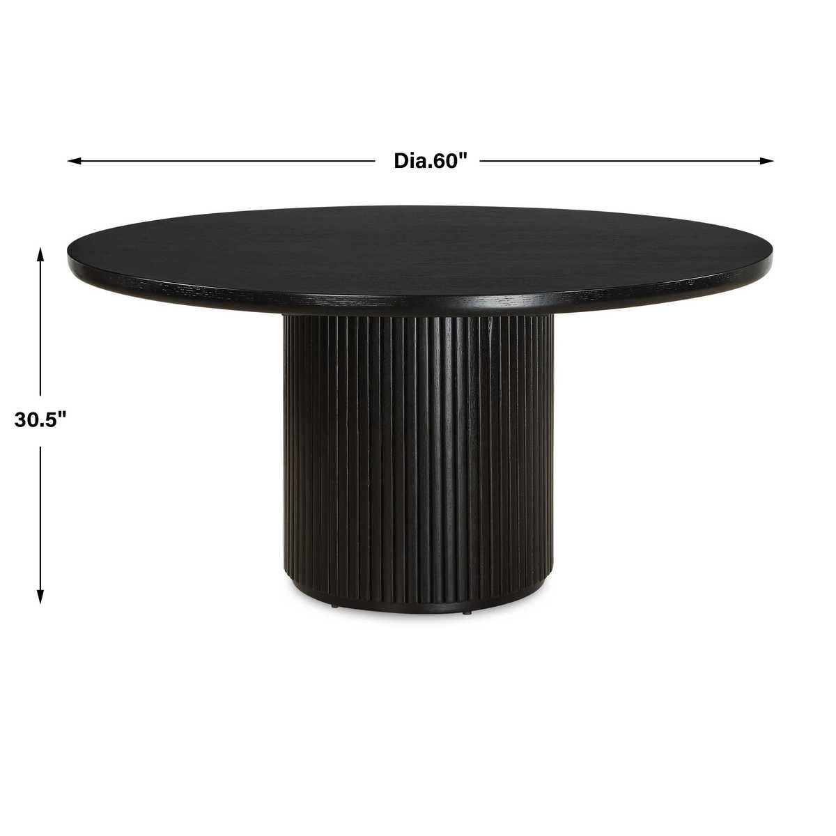 Hersch Dining Table, 2 Cartons – Furniture by Uttermost | Sutter & Vale