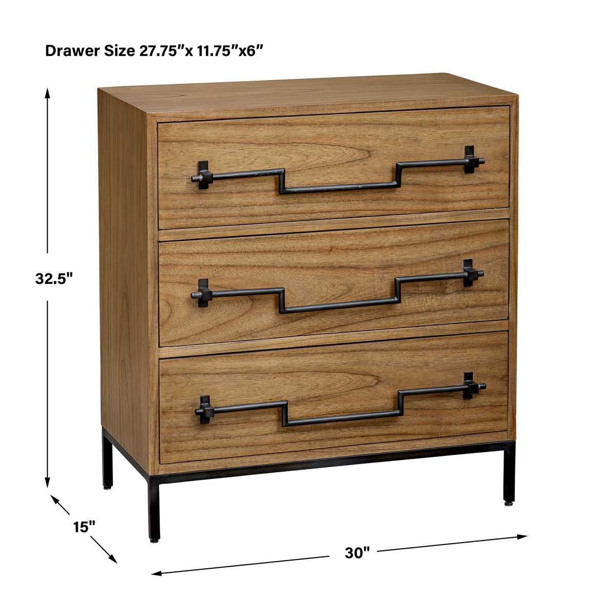 Jory Accent Chest, Natural – Furniture by Uttermost | Sutter & Vale