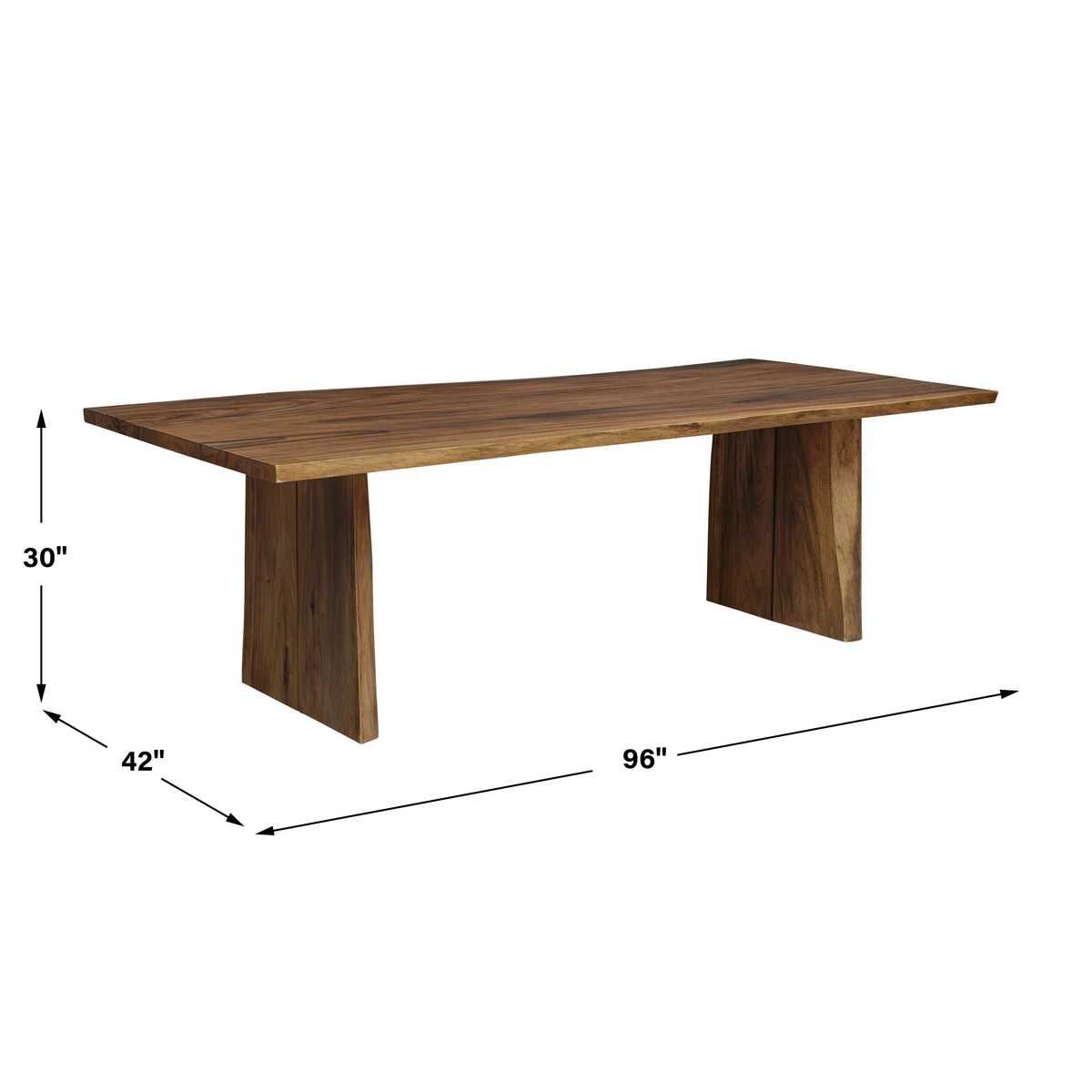 Glenmore Dining Table, 2 Cartons – Furniture by Uttermost | Sutter & Vale