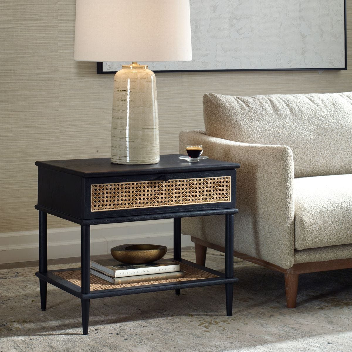 Coast Side Table, Black – Furniture by Uttermost | Sutter & Vale