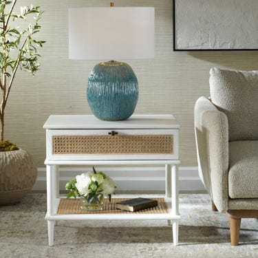 Coast Side Table, White