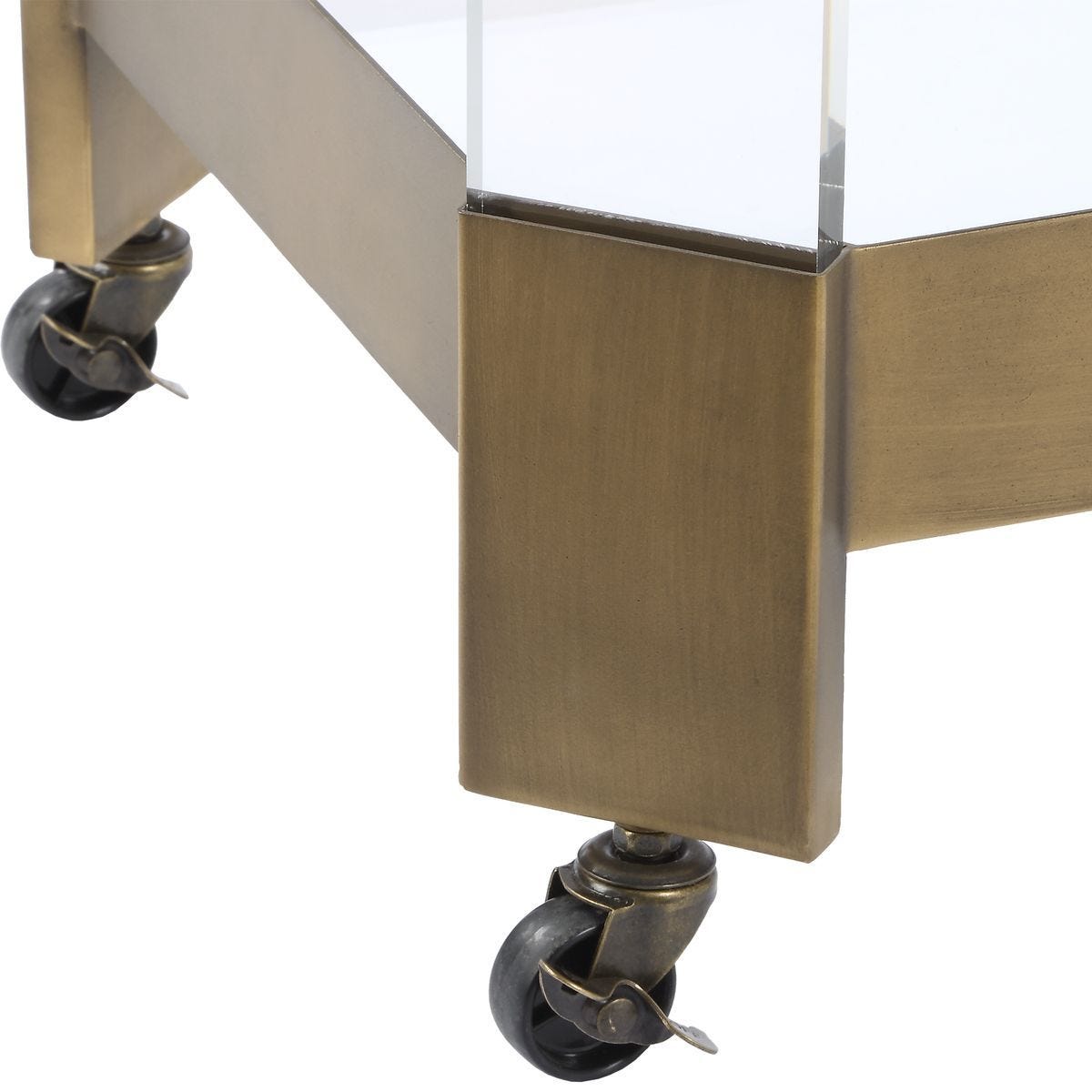 Giselle Bar Cart – Furniture by Uttermost | Sutter & Vale