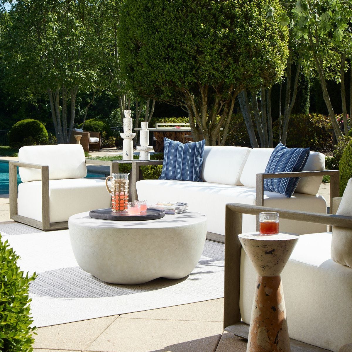 Wright Indoor-Outdoor Coffee Table – Furniture by Uttermost | Sutter & Vale