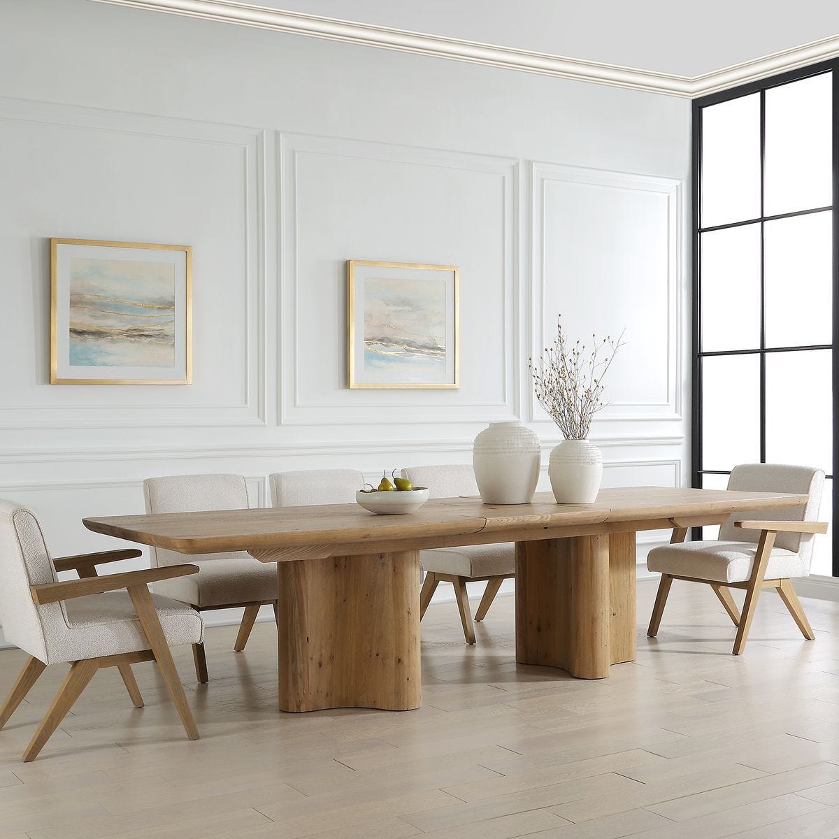 Cecelia Dining Table, 2 Cartons – Furniture by Uttermost | Sutter & Vale