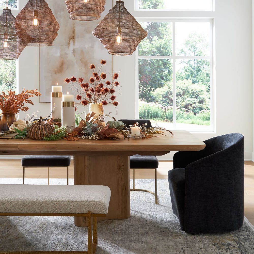 Cecelia Dining Table, 2 Cartons