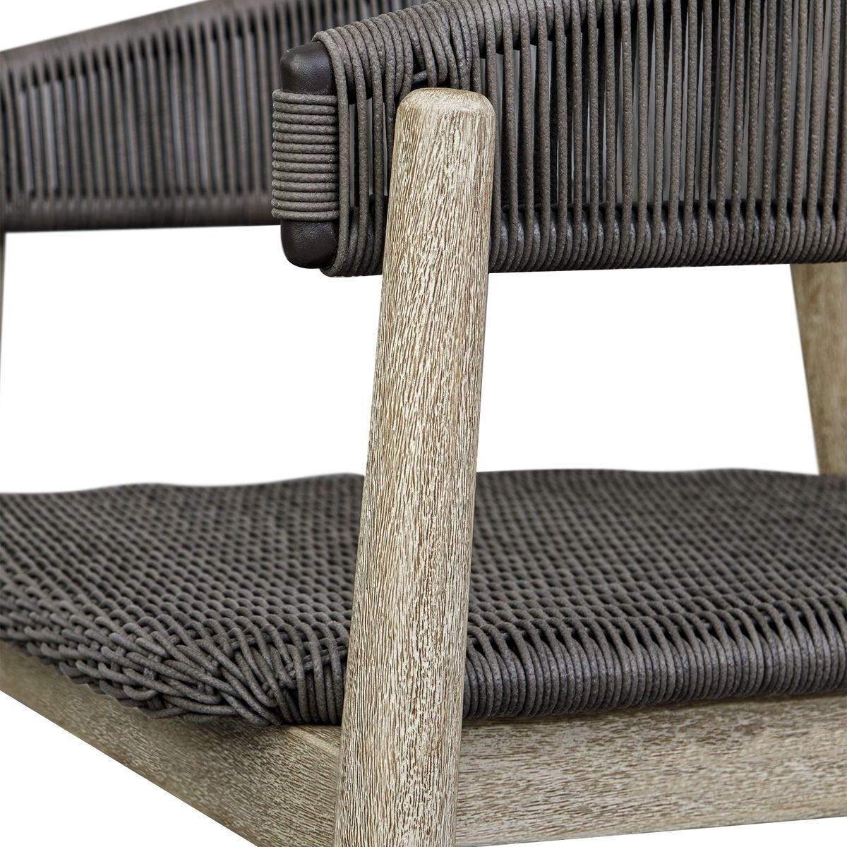 Dermott Outdoor Dining Chair, 2 Per Box, Priced Each by Uttermost