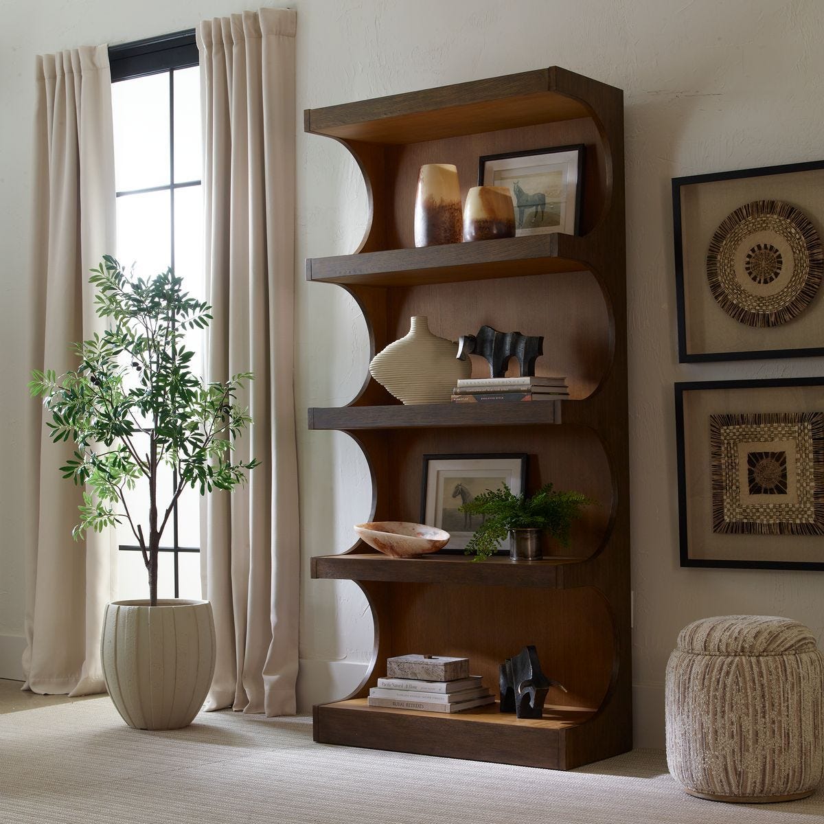 Osrick Etagere – Furniture by Uttermost | Sutter & Vale