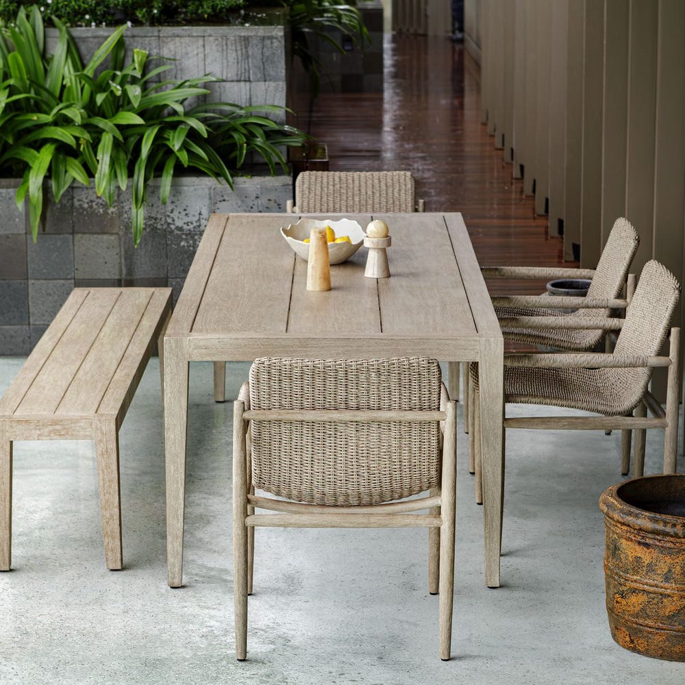 Sumba Outdoor Dining Chair, Oatmeal
