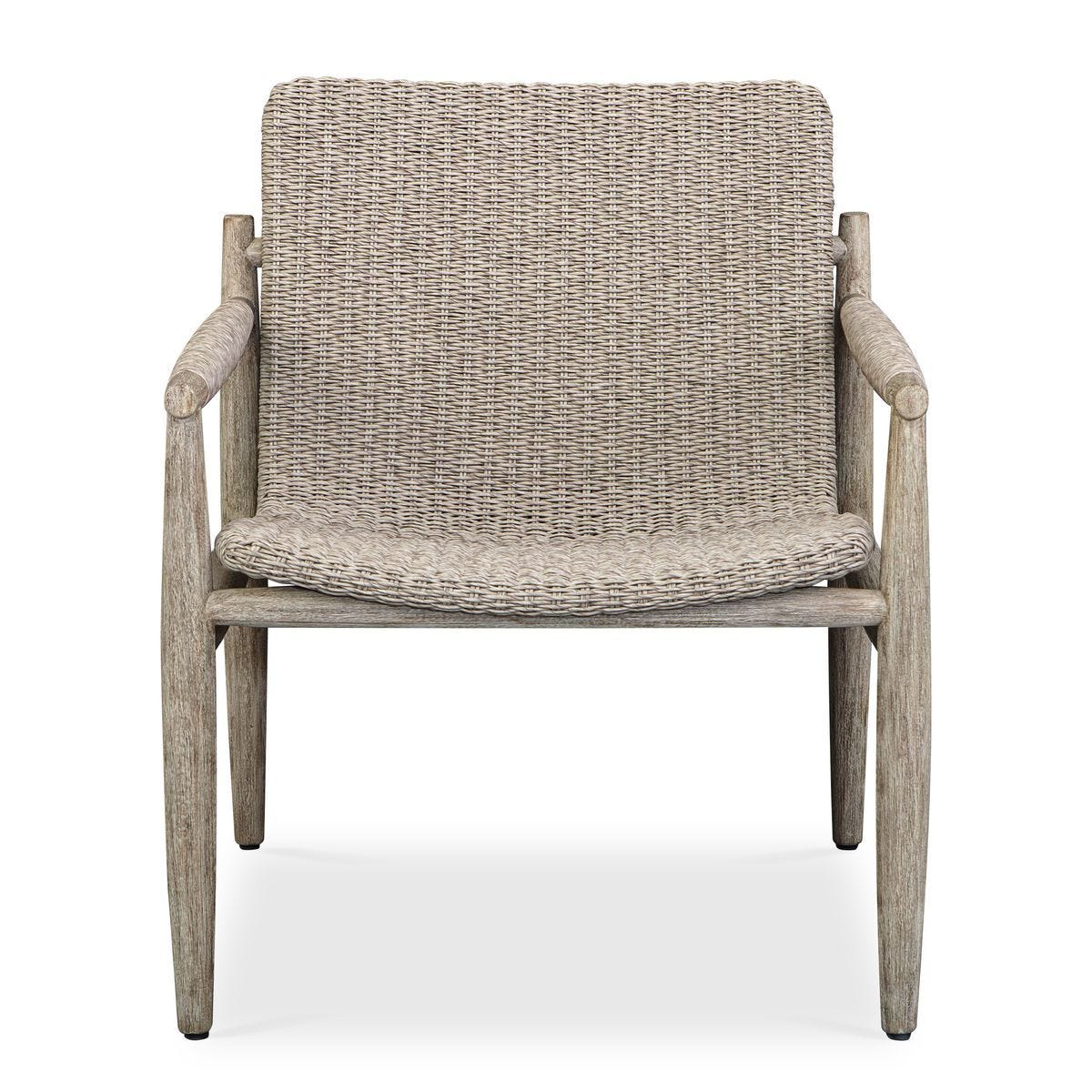 Sumba Outdoor Lounge Chair, Oatmeal – Furniture by Uttermost | Sutter & Vale