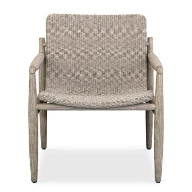 Sumba Outdoor Lounge Chair, Oatmeal