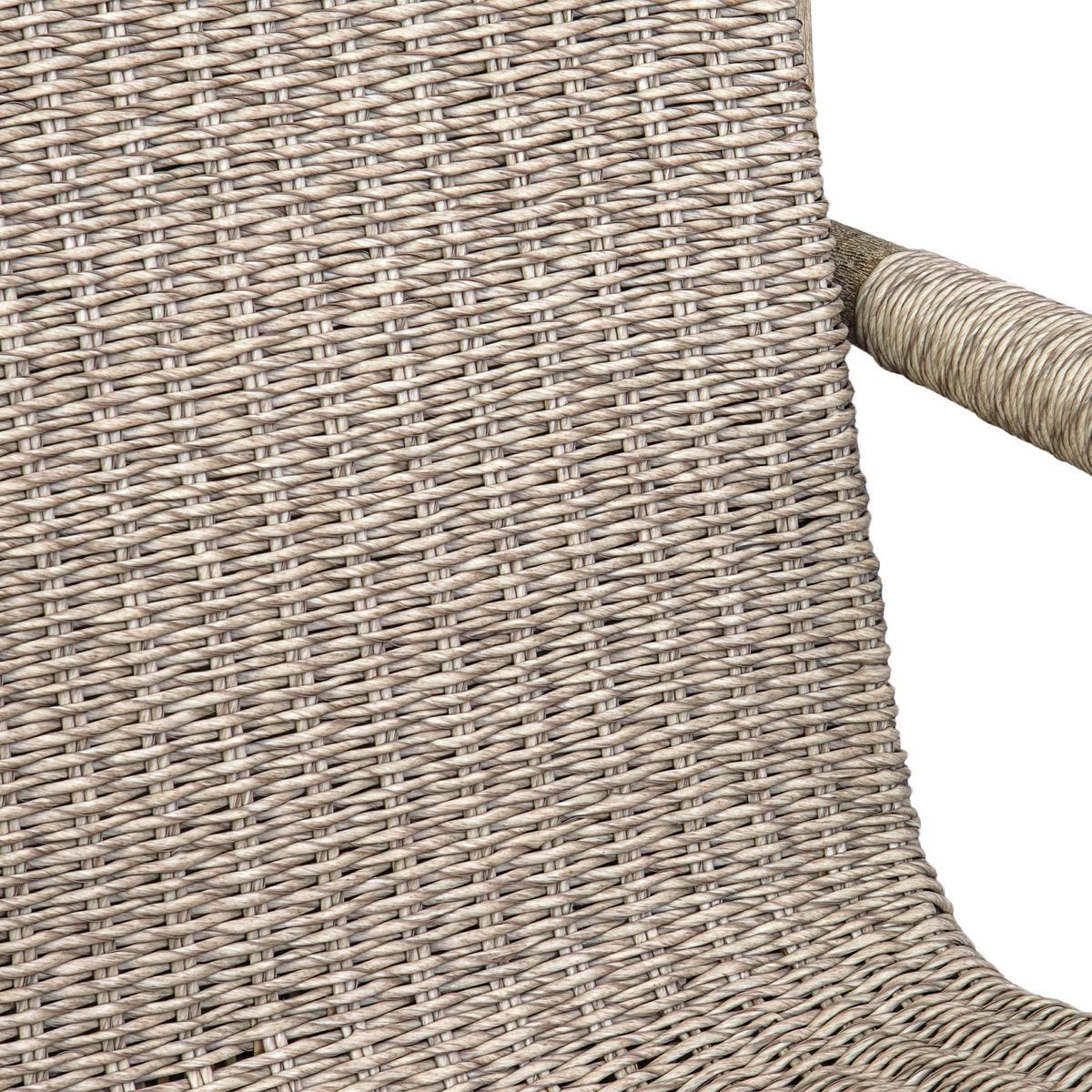 Sumba Outdoor Lounge Chair, Oatmeal