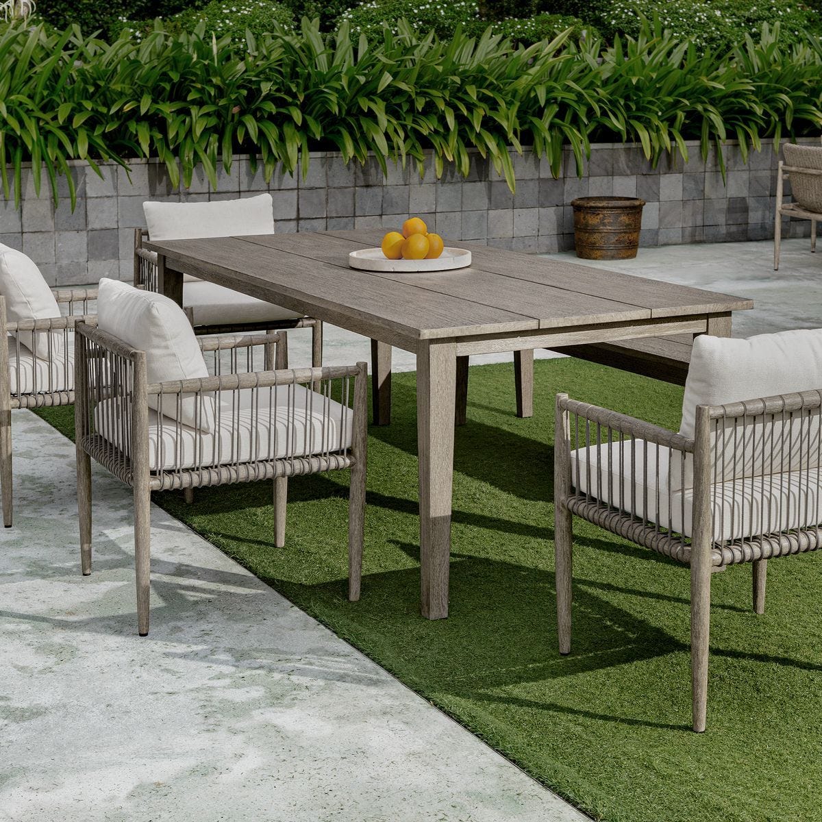 Forsyth Indoor-Outdoor Dining Table – Furniture by Uttermost | Sutter & Vale