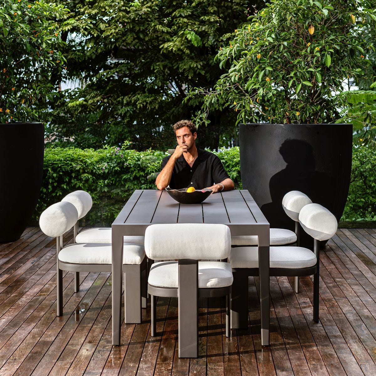 Polanco Indoor-Outdoor Dining Table – Furniture by Uttermost | Sutter & Vale