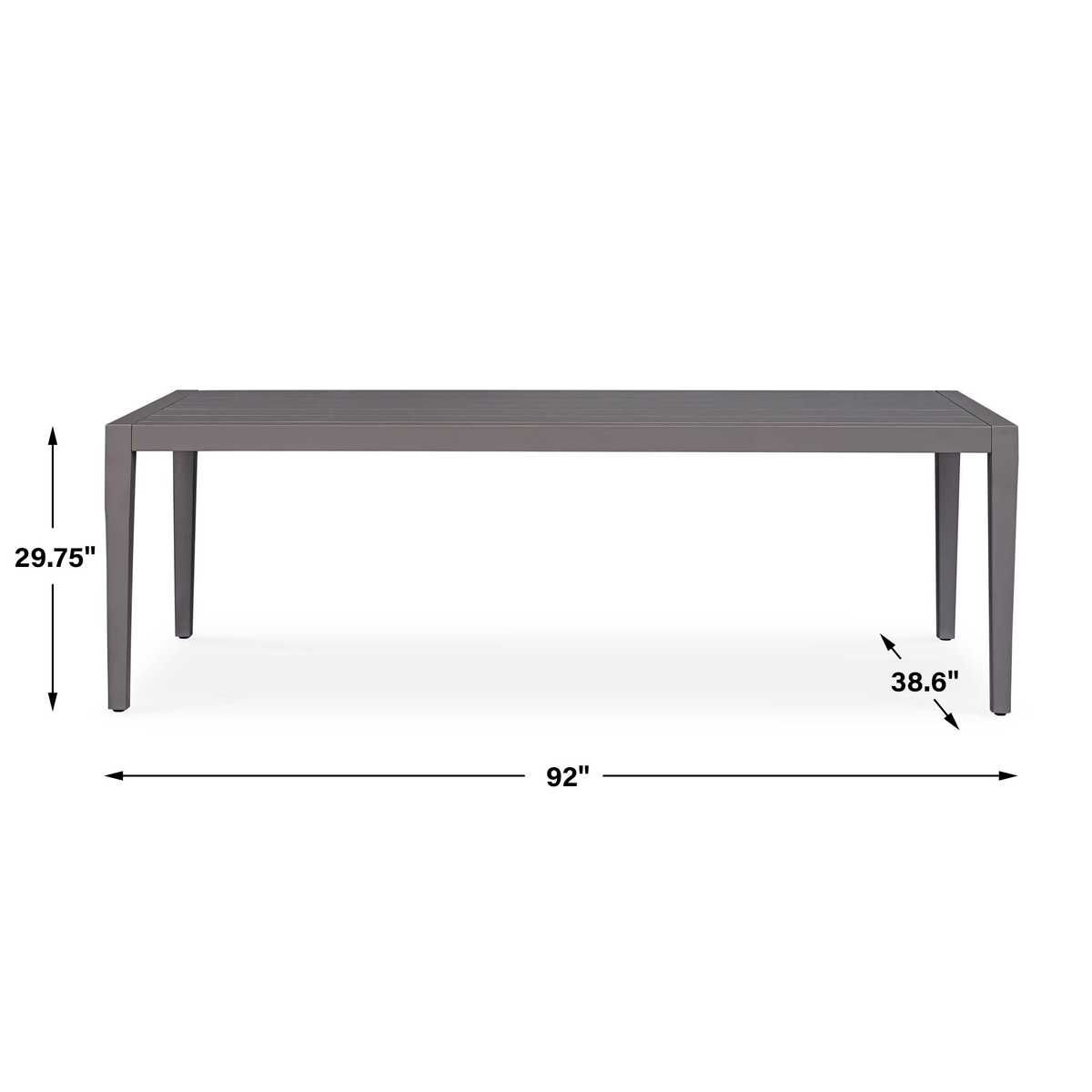 Polanco Indoor-Outdoor Dining Table by Uttermost