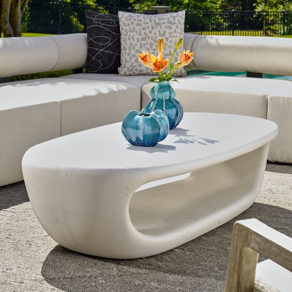 Leyton Indoor-Outdoor Coffee Table – Furniture by Uttermost | Sutter & Vale