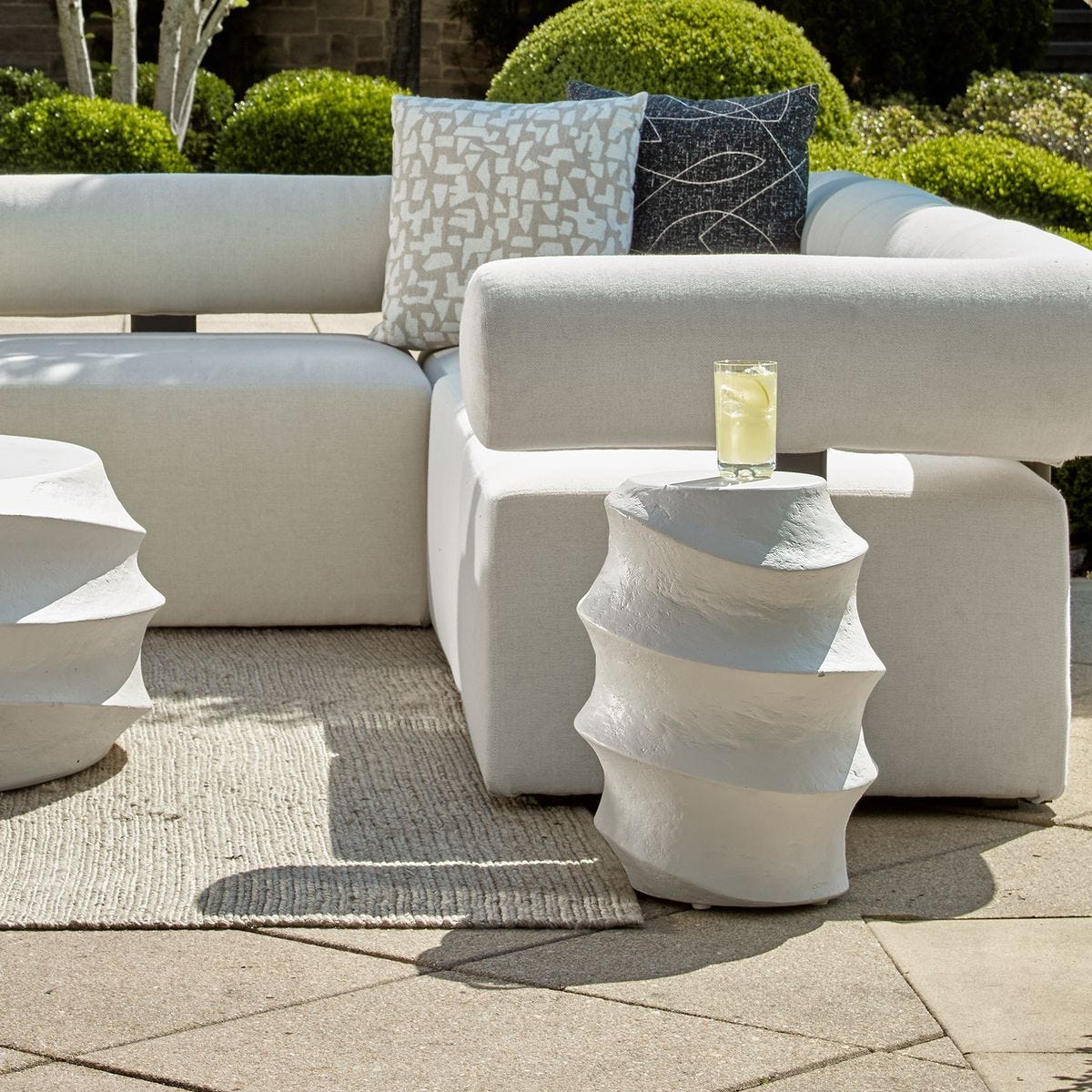 Winded Indoor-Outdoor Accent Table – Furniture by Uttermost | Sutter & Vale