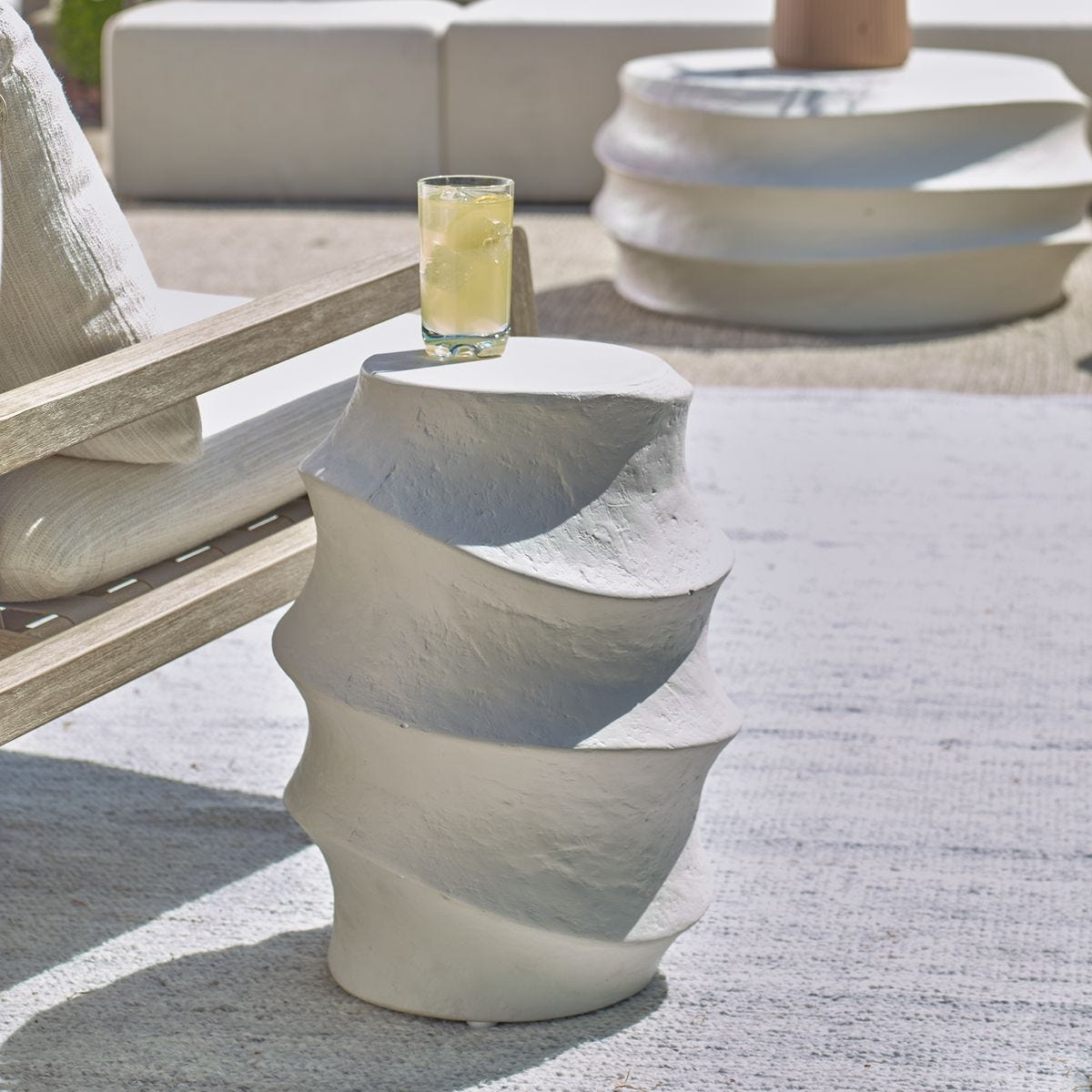 Winded Indoor-Outdoor Accent Table – Furniture by Uttermost | Sutter & Vale