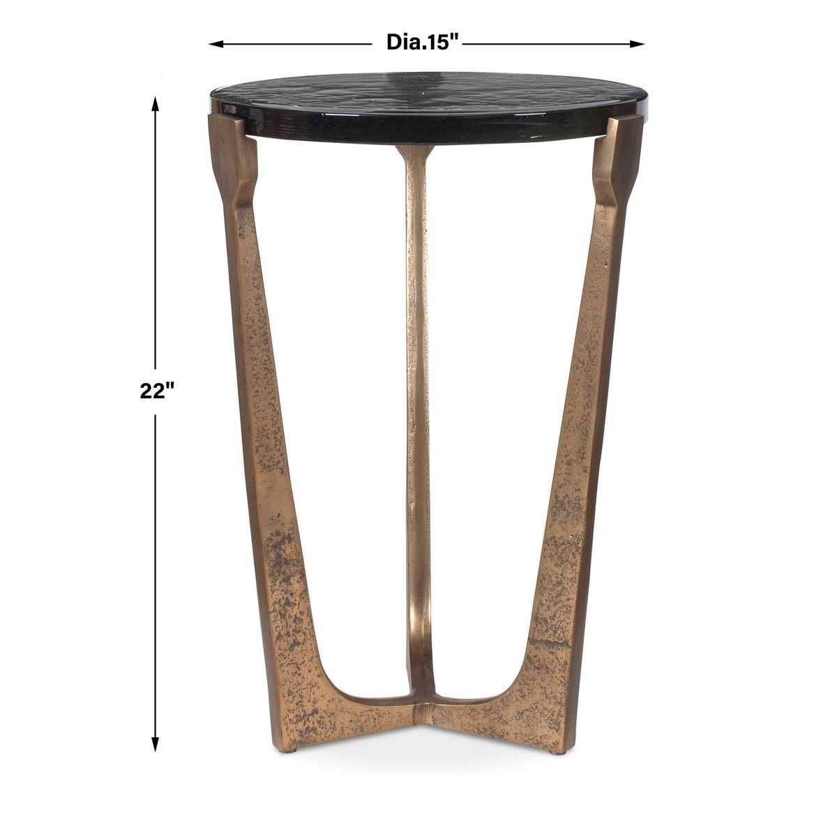Bohdi Indoor-Outdoor Accent Table – Furniture by Uttermost | Sutter & Vale